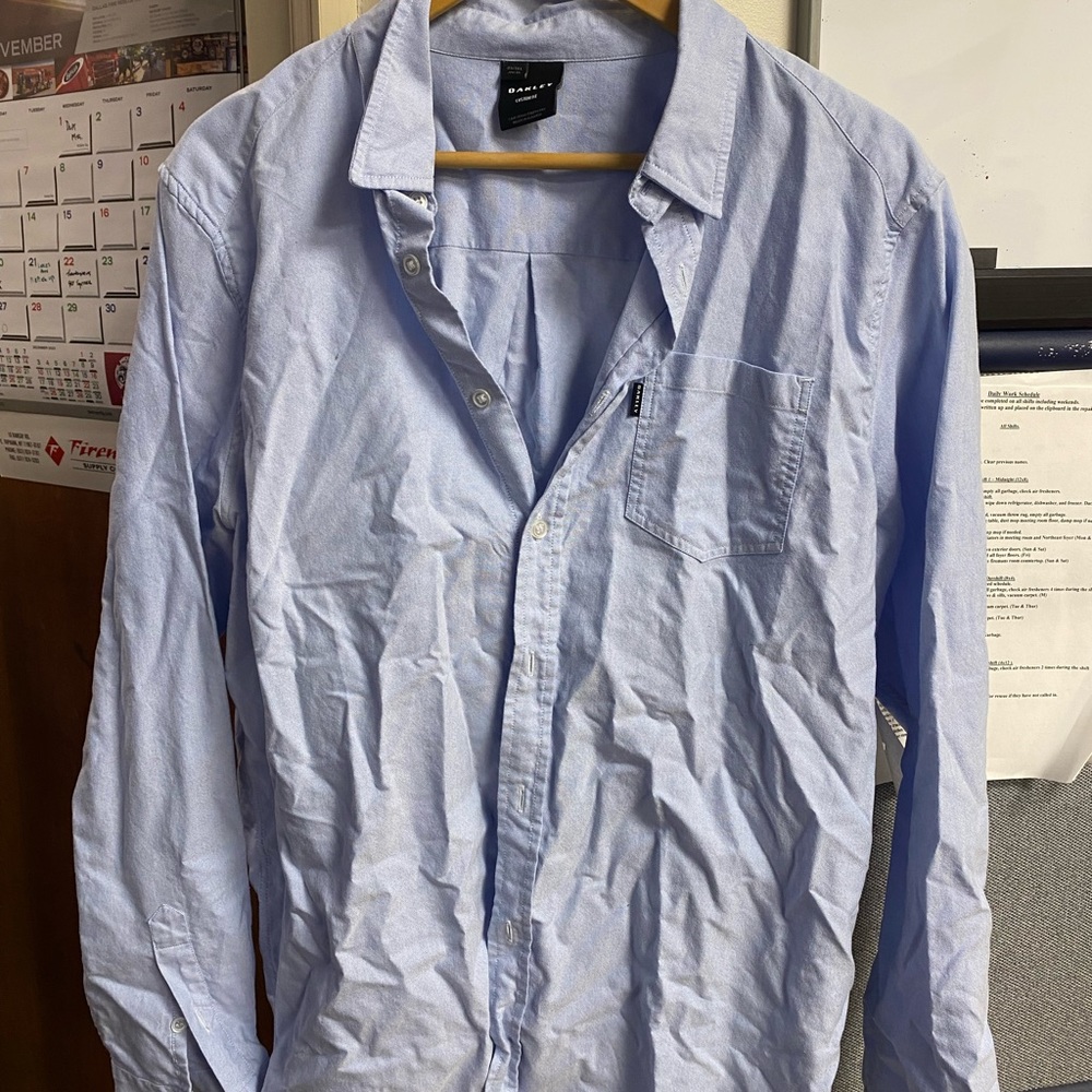 Oakley Large button up shirt